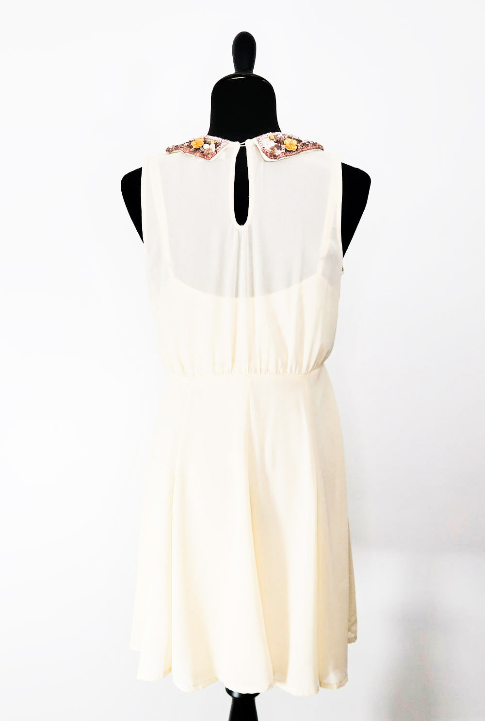 BAR III Sequence Collar A-line Dress - Sachy's Closet