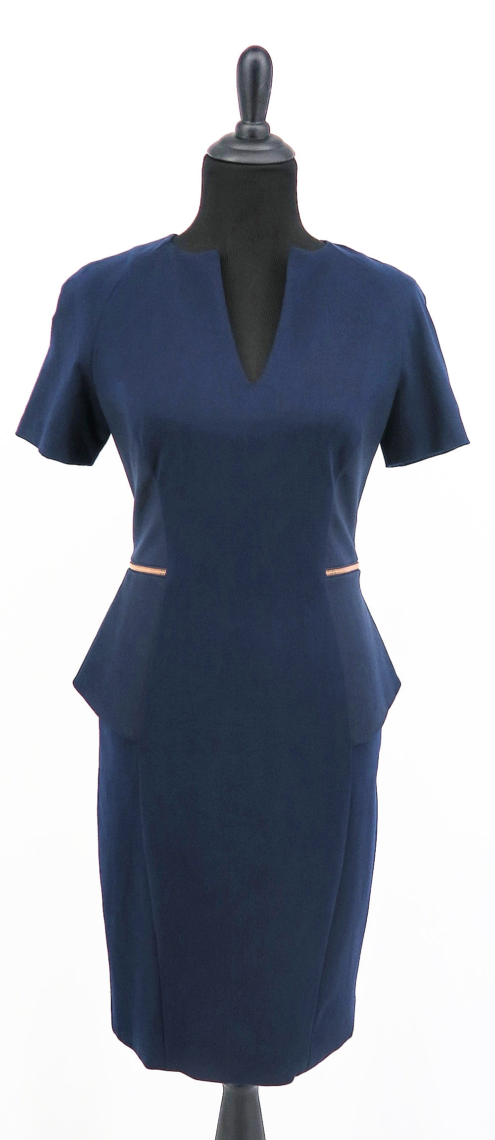 Ted Baker Maddiye Peplum Cocktail Dress  Sachy's Closet