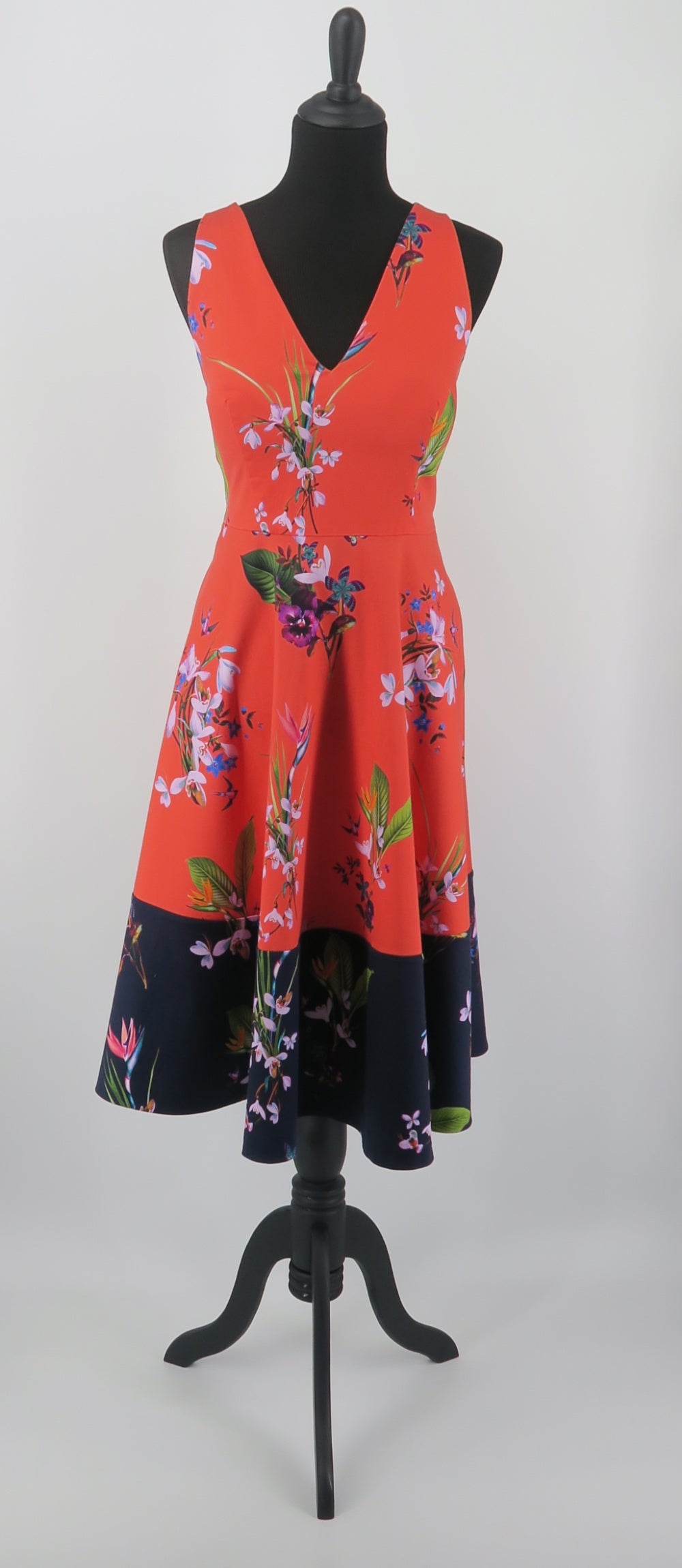 open lace back dress Ted Baker Tropical Oasis Dress – Sachy's Closet