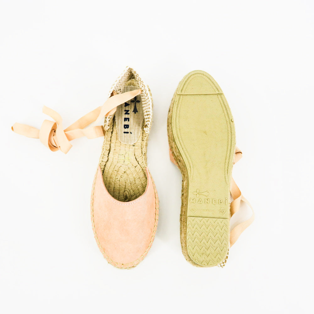Manebi Hamptions Suede Espadrilles - Sachy's Closet