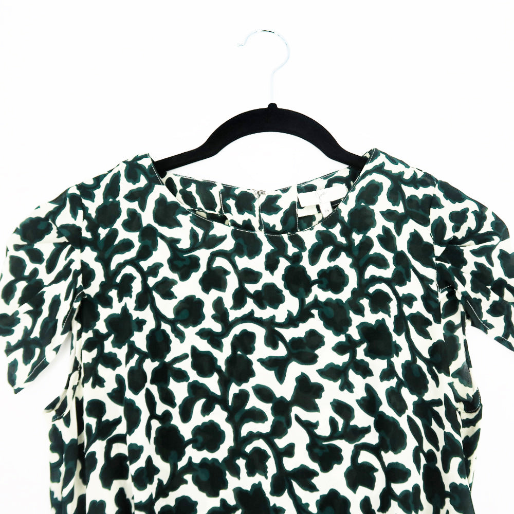 Joe Leopard Print Peplum Top - Sachy's Closet