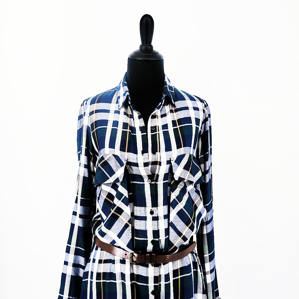 Trafaluc by Zara Tartan Romper - Sachy's Closet