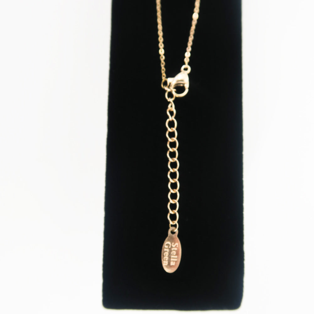 Stella Green Snake Necklace - Sachy's Closet