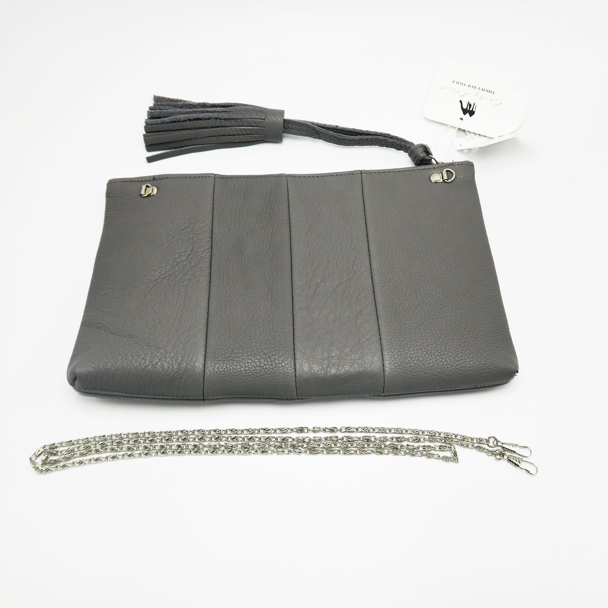 Vallori by Heitorn Leather Clutches - Sachy's Closet