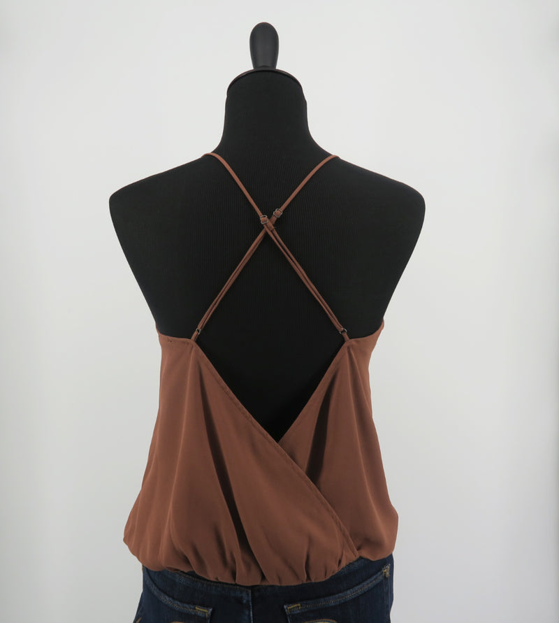 Lucca Velet Top - Sachy's Closet