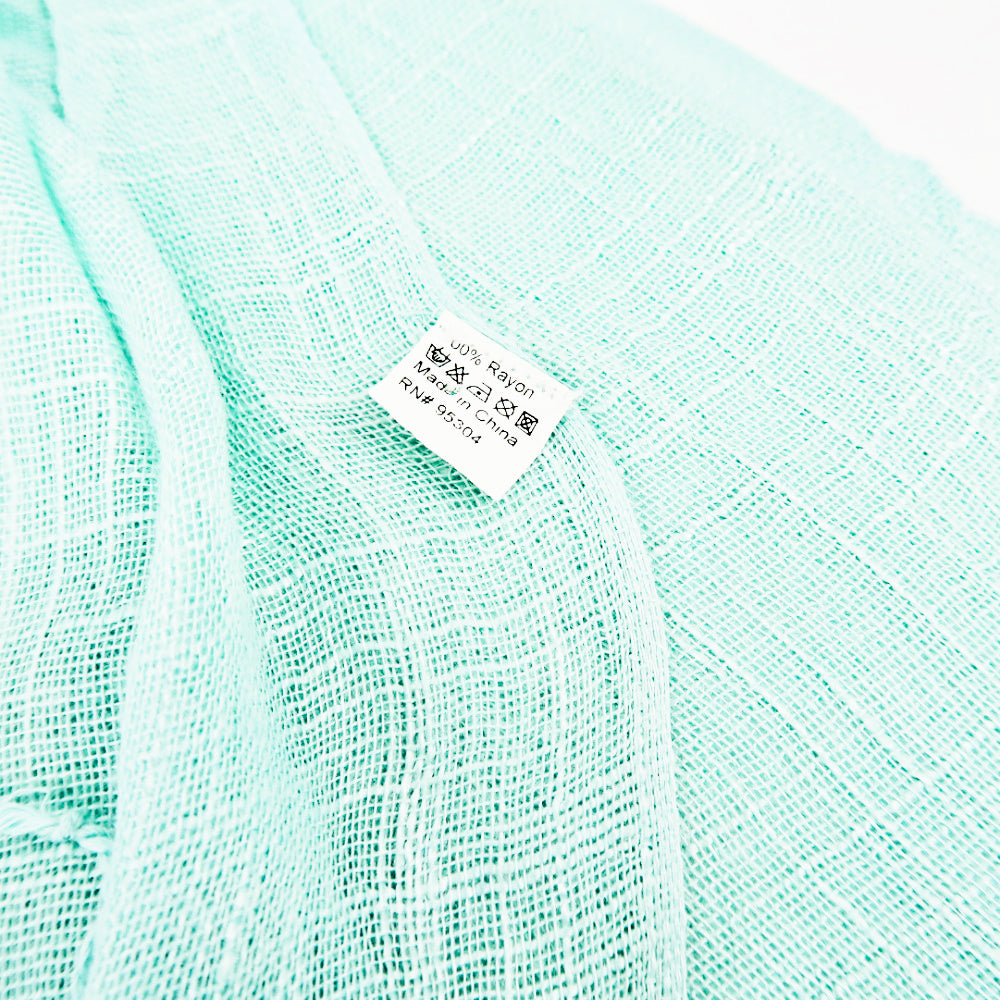 SCTB Spring Scarf in Teal - Sachy's Closet