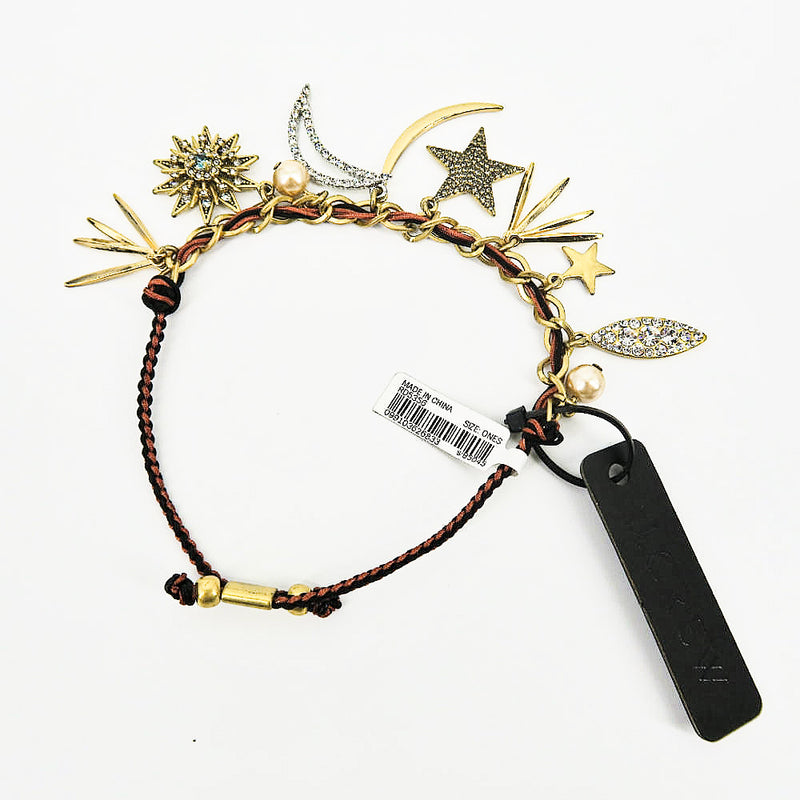 J. Crew Sun, Moon & Stars Charm Bracelet - Sachy's Closet