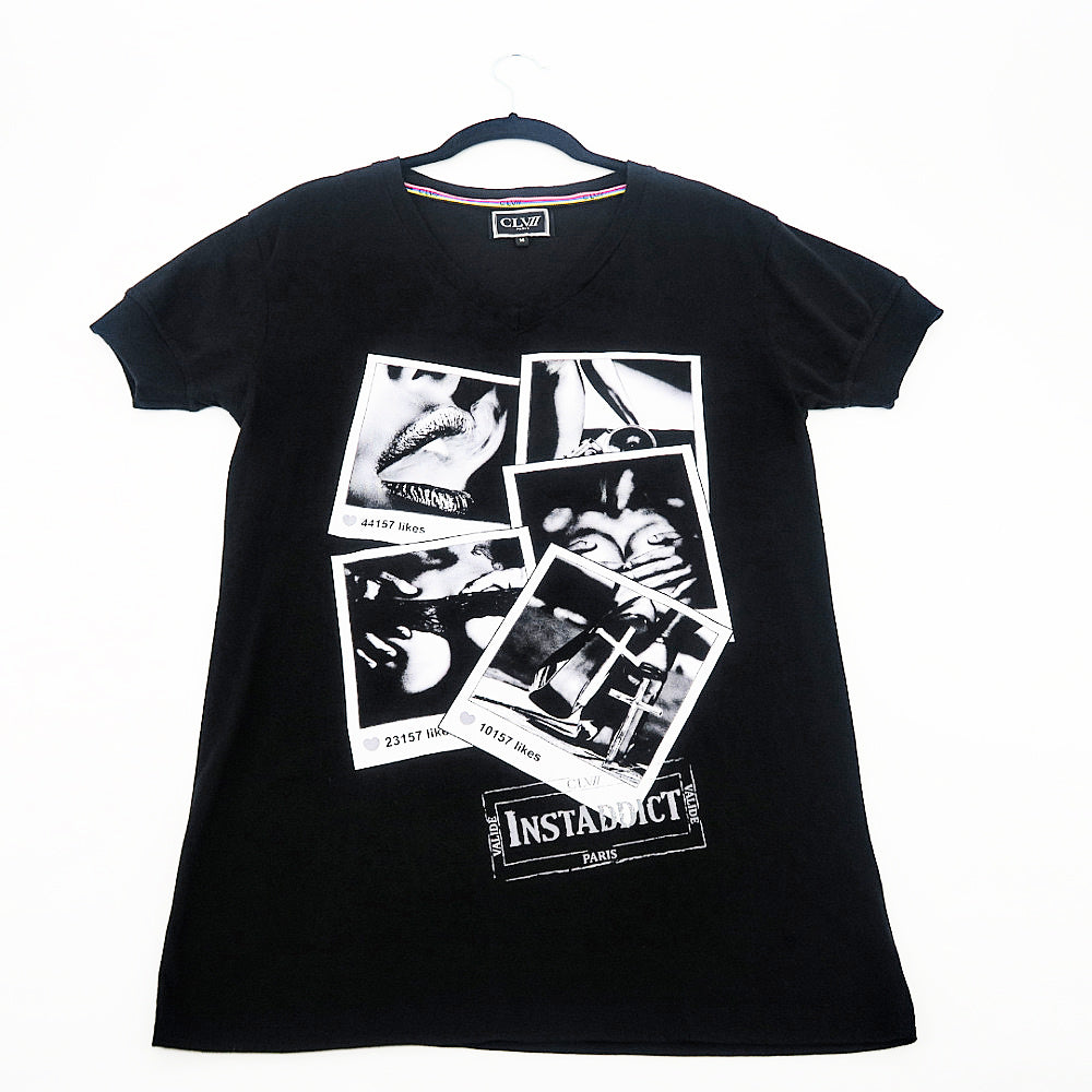 CLVII Paris Instaddict T-shirt - Sachy's Closet