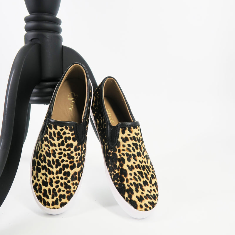 Elurie Leopard Sneakers - Sachy's Closet